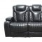 Bismark Power Recliner Sofa 609461 in Black by Coaster w/Options