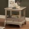 Letitia Coffee & 2 End Tables Set CM4705 in Silver w/Options