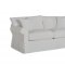 Jenny Sofa in Classic Bleach Fabric by Klaussner w/Options