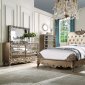 Orianne Bedroom 23790 in Champagne PU by Acme