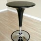 Artistic Bar Table With Metallic Flat Base