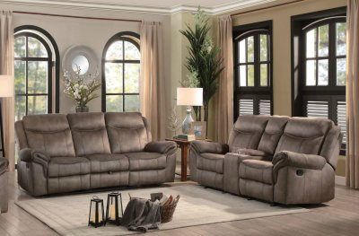 Aram Sofa 8206NF in Brown by Homelegance