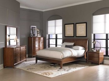 Kasler Bedroom 2135 by Homelegance in Walnut w/Options [HEBS-2135 Kasler]