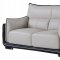 UFY220 Sofa in Grey & Black Bonded Leather by Global w/Options