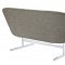 Wing Loveseat in Oatmeal Fabric by Modway