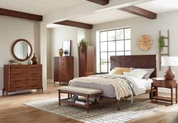 San Mateo Bedroom 222981 in Desert Teak by Coaster w/Options [CRBS-222981-San Mateo]