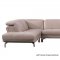 S195 Sectional Sofa in Bone Leather by Beverly Hills