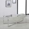 Krystal Coffee Table 220 Chrome Base by Meridian w/Options