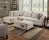 7081 Sectional Sofa in Bennington Stone by Simmons w/Options