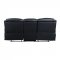 Ralorel Motion Sofa & Loveseat Set LV00060 Black Leather by Acme