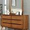 Lennart CM7386A 5Pc Bedroom Set in Oak w/Options