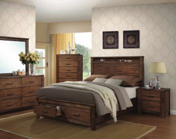 Merrilee 21680 Bedroom Set in Oak by Acme w/Options [AMBS-21680-Merrilee]