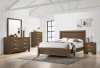 Miquell Bedroom Set 5Pc 28050 in Oak by Acme w/Options