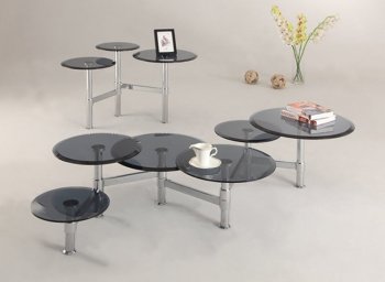 4033 Coffee Table & 2 End Tables Set by Chintaly [CYCT-4033]