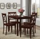 2437-44 Sloan Dining Table by Homelegance in Cherry w/Options