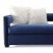 Kennedy Sofa TOV-L6126 in Navy Velvet Fabric by TOV Furniture