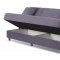 Ramsey Sofa Bed Convertible in Grey Fabric by Empire