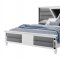 Marco Bedroom in Metallic White by Global w/Options