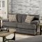 Abrianna Sofa SM5162GY in Gray Chenille Fabric w/Options