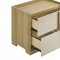 Hyland Bedroom Set 5Pc 215651 in Natural & White by Coaster