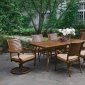 Desiree CM-OT2126-T Outdoor Patio Dining Table w/Options