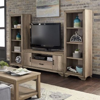 Sun Valley Entertainment Unit 439-ENTW in Sandstone by Liberty