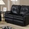 U1078 Motion Sofa Black Printed Fabric by Global Furniture USA