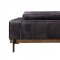 Silchester Sofa 56505 in Antique Ebony Leather by Acme w/Options