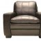 Dark Chocolate Full Leather Modern Living Room Sofa