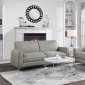 Venture Sofa & Loveseat 9594BR in Brown Fabric by Homelegance