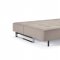 Supremax Deluxe Lounger Sofa Bed in Warm Gray by Innovation