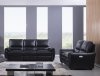 S557 Power Motion Sofa Black Leather by Beverly Hills w/Options