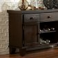 Hawn 2438-40 Server in Rich Walnut by Homelegance