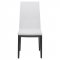 Somers Set of 4 Dining Chairs SV17WL in White by LeisureMod