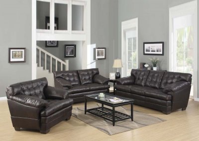 50820 Neonar Sofa Brown Bonded Leather Match by Acme w/Options