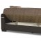 Uptown Sofa Bed in Brown Fabric by Casamode w/Options