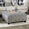 Nash Sofa SM8101 in Ivory Linen-Like Fabric w/Options