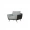 U848 Sofa & Loveseat Set in Fabric & PU by Global w/Options