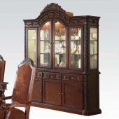 60279 Quimby Buffet w/ Hutch in Cherry by Acme