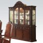 60279 Quimby Buffet w/ Hutch in Cherry by Acme