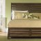 Rustic Espresso Finish Stylish Bed w/Optional Storage Footboard