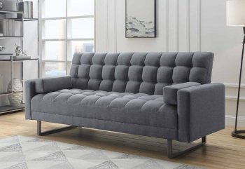 Limosa Sofa Bed 58260 in Gray Fabric by Acme [AMSB-58260 Limosa]