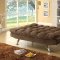 Jazz Lounger 4809CH in Chocolate Fabric by Homelegance