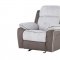 U5050 Motion Sofa & Loveseat Set in Light & Dark Gray by Global