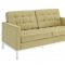 Loft Wool Sofa in Green by Modway w/Options