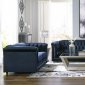 Josanna Sofa & Loveseat Set 21905 in Navy Fabric by Ashley