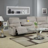 9716 Marianna Fabric Motion Sectional Sofa by Homelegance