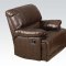 50745 Daishiro Manual Motion Sofa in Chestnut by Acme w/Options