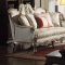 Aria Classic Sofa in Off White Fabric w/Optional Items