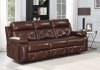 Chester Power Sofa 603441PP in Chocolate by Coaster w/Options